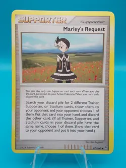Marley's Request 87/100 Stormfront Pokemon TCG Regular Lightly Played - Image 1