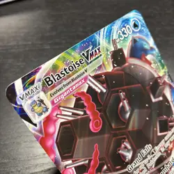 Pokemon sword and shield Blastoise vmax jumbo - Image 2