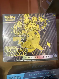 Pokemon Surging Sparks ETB Elite Trainer Box (FACTORY SEALED) - Image 1