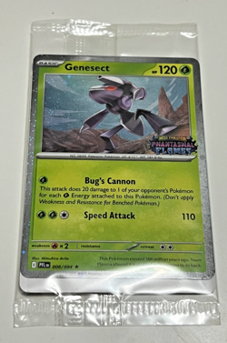 Genesect Promo Best Buy 008/094 Stamped Sealed Phantasmal Flames Pokemon - Image 1