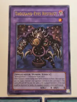 Thousand-Eyes Restrict + Metamorphosis + Instant Fusion Yugioh Genesys Format NM - Image 2