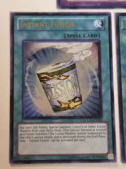 Thousand-Eyes Restrict + Metamorphosis + Instant Fusion Yugioh Genesys Format NM - Image 4