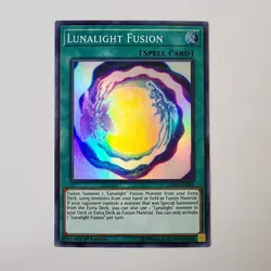 Lunalight Fusion - LED4-EN048 - Super Rare - LP - 1st ed - Yugioh - Image 1