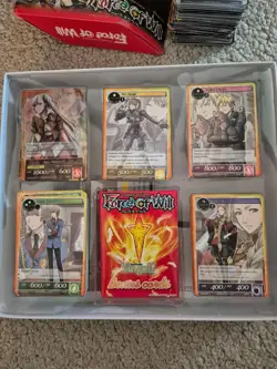 FORCE OF WILL Valkyria Chronicles Set, Swarming Eleves Deck & assorted cards - Image 2