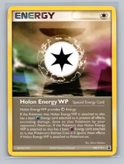 Pokemon TCG Holon Energy WP 106/113 Delta Species Normal MP - Image 1