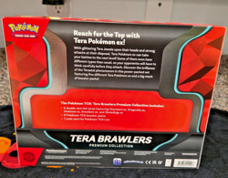 Pokemon TCG: Scarlet & Violet - Tera Brawlers EX Premium Collection Box -9 Packs - Image 3