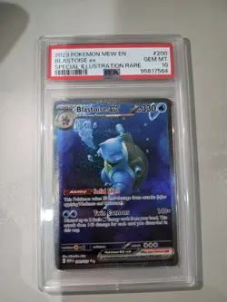 Pokemon Card Blastoise and venusaur Scarlet & Violet 151 ENG PSA 10 - Image 1