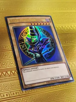 Dark Magician YGLD-ENC09 Ultra Rare M/NM Yu-Gi-Oh TCG Alternate Art - Image 1