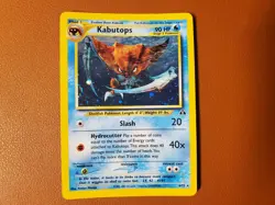 Kabutops 6/75 Neo Discovery Unlimited Holo Pokemon LP 2001 Card WOTC - Image 1