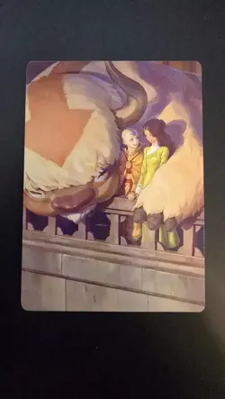 Aang and Katara Art Card S Art Series: Avatar: The Last Airbender NM - Image 1