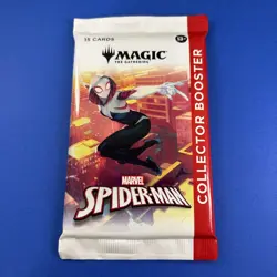 MTG: Marvel's Spider-Man Collector Booster Pack (15 Cards) unopened - Image 1