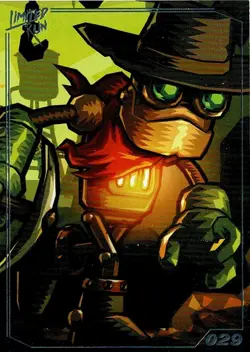 Steamworld Dig Limited Run Games Silver Trading Card #029 New No Creases or Tear - Image 1