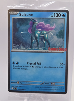 Suicune GameStop Stamped Promo Card 026/094 (New & Factory Sealed) - Image 1