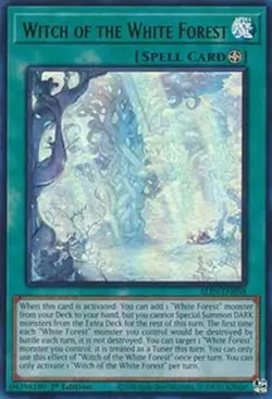 Witch of the White Forest ALIN-EN058 Ultra Rare Yugioh Alliance Insight - Image 1