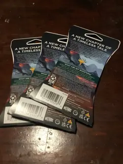 3x MTG The Lord of the Rings: Tales of Middle-Earth 12-Card Set Booster Pack - Image 2