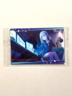 Yoisaki Kanade - No.22 - Project Sekai Colorful Stage Wafer Card - Image 1