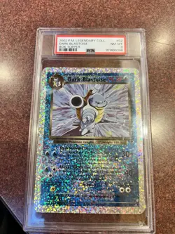 2002 POKEMON LEGENDARY COLLECTION DARK BLASTOISE BOX TOPPER #S2 PSA 8 - Image 1