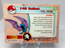 Golbat #42 -Topps Pokemon -TV Animation Edition Black Label Holofoil LP - Image 4