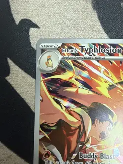 2025 Pokemon SV Destined Rivals DRI EN Ethan's Typhlosion #190/182 Pack Fresh - Image 4
