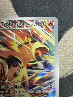 2025 Pokemon SV Destined Rivals DRI EN Ethan's Typhlosion #190/182 Pack Fresh - Image 5
