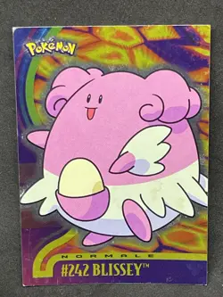 POKEMON TOPPS JOHTO SERIES BLISSEY #242 HOLO PL ITA - Image 1