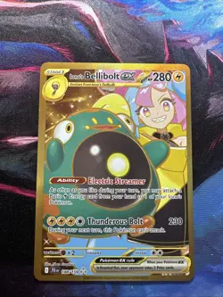 Pokemon TCG Journey Together Iono’s Bellibolt EX 188/159 Hyper Rare - Image 1