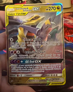 Pokemon Garchomp and Giratina GX 146/236 Unified Mind Tag Team READ DESCRIPTION - Image 1