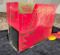 Pokemon TCG Scarlet & Violet: SCARLET ETB Elite Trainer Box (9 Packs) - SEALED 820650853418 - Image 5
