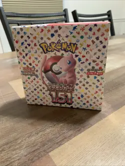 Pokemon TCG 151 Japanese Booster Box WITH Shrink Wrap - New & Sealed - US Seller - Image 1