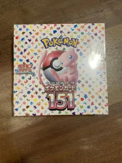 Pokemon TCG 151 Japanese Booster Box WITH Shrink Wrap - New & Sealed - US Seller - Image 5