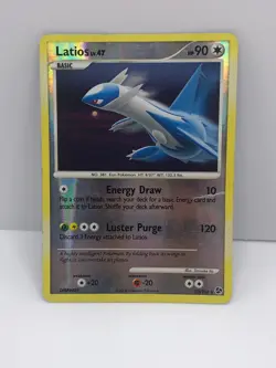 Latios 2008 Pokemon D&P Great Encounters Reverse Holo Rare #23 HP (HEAVY PLAY) - Image 1