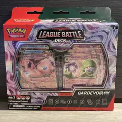 Pokemon TCG League Battle Deck Gardevoir Ex Mew Lumineon Radiant Greninja - Image 1