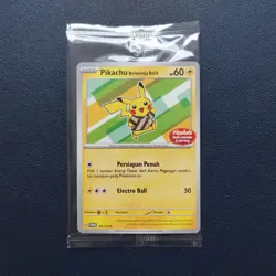 Lot 20 each Pikachu Berkemeja Batik 1st 2nd 3rd 4th Pokemon Indonesia PROMO - Image 2