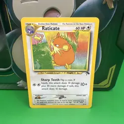 Pokemon TCG - Raticate #6/18 Southern Islands - Image 1