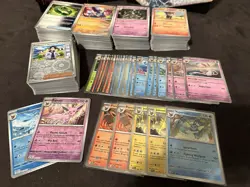 Prismatic Evolutions Bulk Of More Than 500 Cards Including Holos And Promos - Image 1