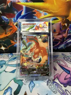 ACE 10 Charizard V 154/172 Brilliant Stars Pokemon Card - Gem Mint 10 - Image 1