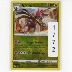 Pokemon TCG Hydreigon 115/203 SWSH: Evolving Skies Reverse Holo Card EN-NM 2021 - Image 3