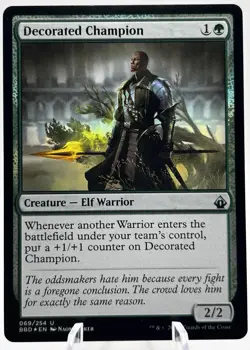 Decorated Champion 069/254 Foil Battlebond BBD MTG NM - Image 1
