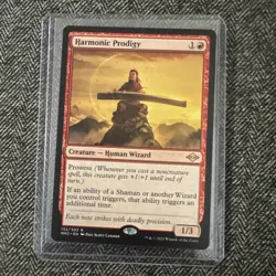 Harmonic Prodigy (132/765) Modern Horizons 2 NM MTG Magic the Gathering - Image 1