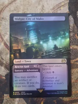 Midgar, City of Mako (Borderless) Final Fantasy Foil - Image 1