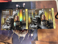 2x Fallout Omega Collector Booster Magic the Gathering MTGFactory Sealed - Image 1