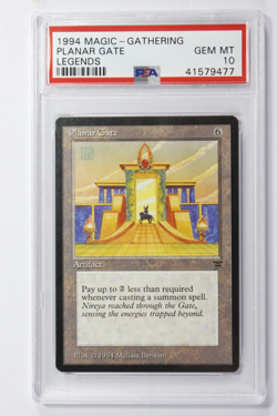 Magic The Gathering MTG Legends Planar Gate PSA 10 Gem Mint - Image 1