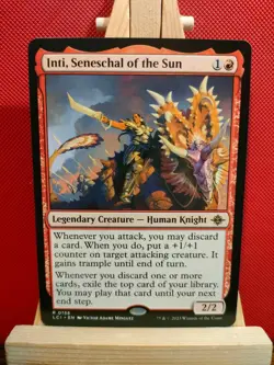 Inti, Seneschal of the Sun - Lost Caverns of Ixalan - Rare - NM - MTG - Image 1