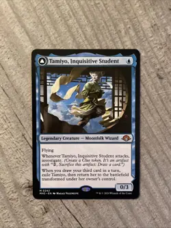 MTG Tamiyo, Inquisitive Student Modern Horizons 3 Regular #242 - Image 1