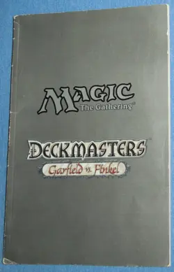 2001 Magic the Gathering Deckmasters Garfield vs. Finkel 36-page Booklet - Image 1