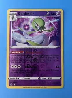 Pokemon Gardevoir 061/198 Chilling Reign Reverse Holo LP - Image 1