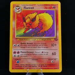 Pokemon TCG - Flareon 19/64 Jungle Rare WOTC 1999 - EXC/NM - Image 2