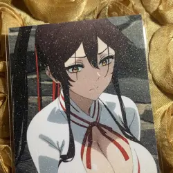 Sagiri Yamada Asaemon Jigokuraku Goddess Girl ACG Anime Waifu Matte Holo Card - Image 2
