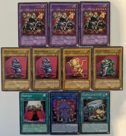 YuGiOh 10 Card Ojama Set/Lot - Image 1