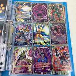 Dragon Ball Z Trading Card Bundle Folder & Loose Cards (C2) S#537 - Image 1
